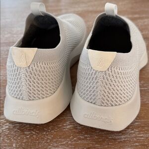 Allbirds Light Gray Knit Shoes slip on women size 8